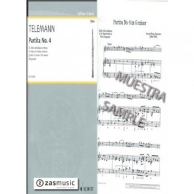 Telemann: Sonata g-moll para oboe and piano