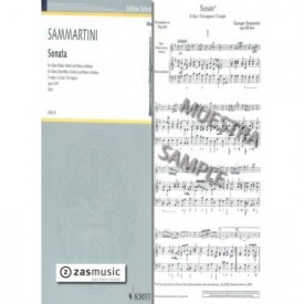 Sammartini: Sonate G-dur Opus 13/4 para oboe y bajo continuo