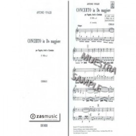 Antonio Vivaldi (1678-1741): Concerto in Do maggiore per fagotto, archi e cembalo F VIII n. 4