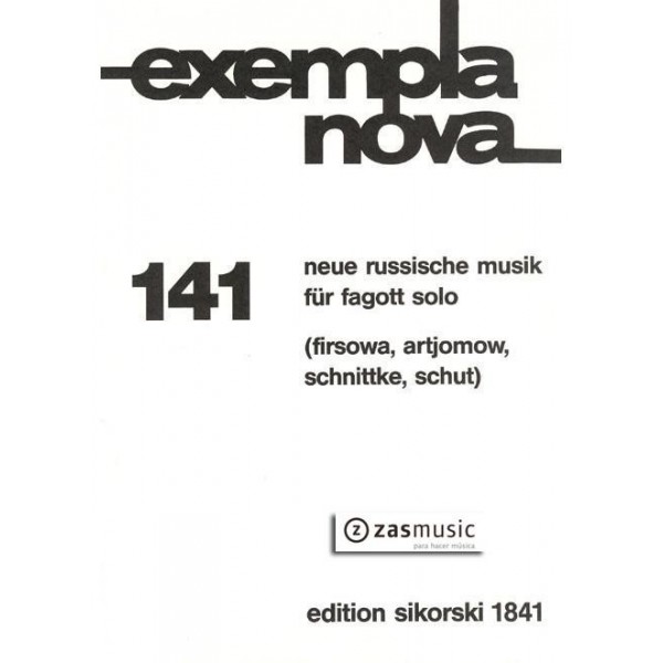 Varios autores: Neue Russische Musik für Fagott solo
