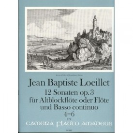 Loeillet, Jean Baptiste: 12 Sonaten op. 3 4-6