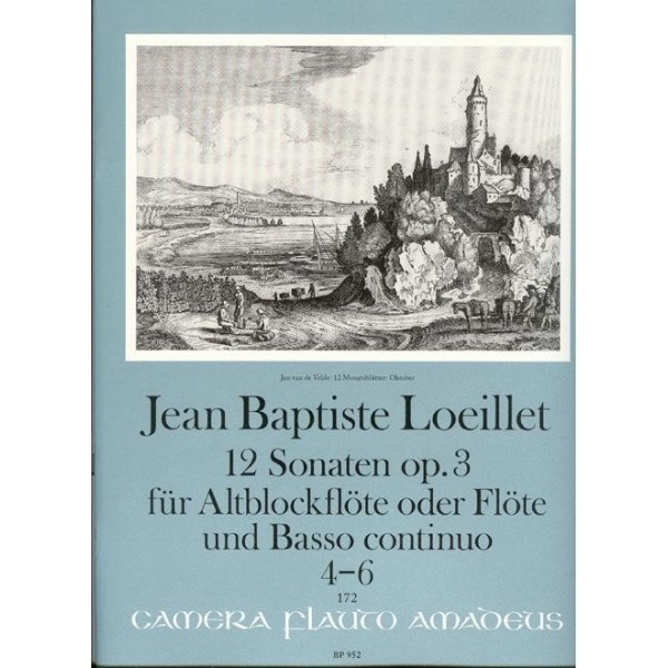 Loeillet, Jean Baptiste: 12 Sonaten op. 3 4-6