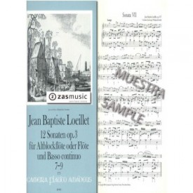 Loeillet: 12 Sonaten op. 3 7-9