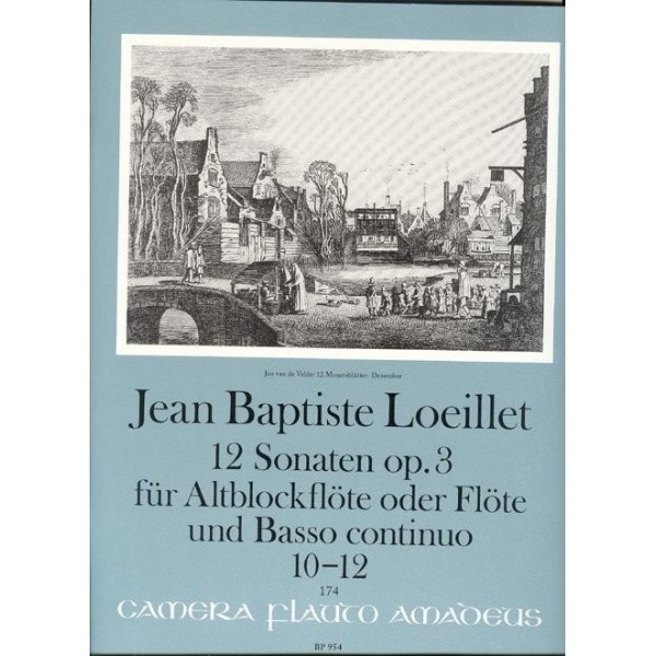 Loeillet: 12 Sonaten op. 3 10-12