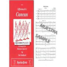 Offenbach: The Cancan. Bassoon Quartet