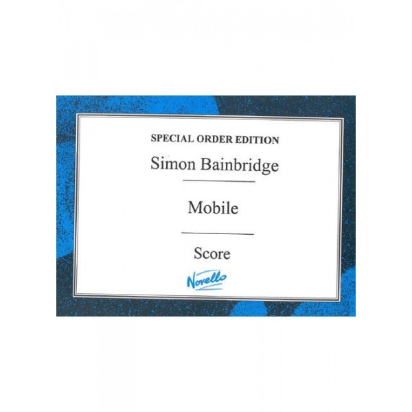 Bainbrifge, Simon: Mobile 1991