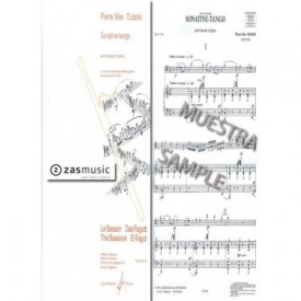 Dubois: Sonatine - tango for bassoon and piano
