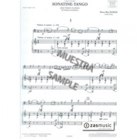 Dubois: Sonatine - tango for bassoon and piano