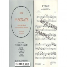 Brod, H.: 1E Sonate pour le hautbois avec accompagnement d´une basse