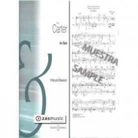 Carter: Au quai for basson and viola (2002)