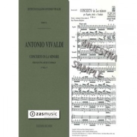 Vivaldi: Concerto in La minore per fagotto, archi e cembalo F.VIII n 7