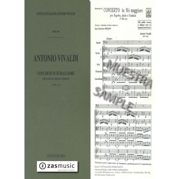 Vivaldi: Concerto in Si b Maggiore n 24