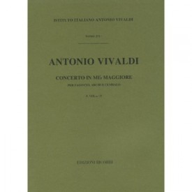 Vivaldi: Concerto in Mi b Maggiore per fagotto F. VIII n27