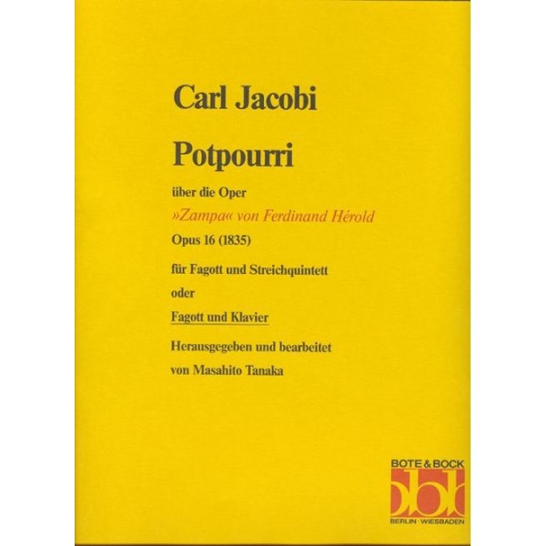 Jacobi: Potpourri über die OperZampa von Ferdinand Hérold.
