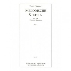 Pannier: Melodische Studien for Bassoon Vol 2