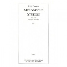 Pannier: Melodische Studien for Bassoon Vol 1