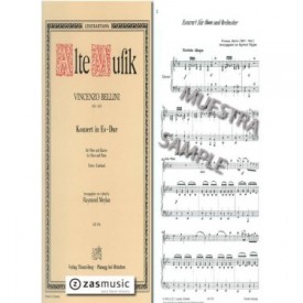 Bellini: Konzert in Es-Dur fur Oboe Und Klavier.