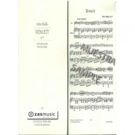 Pfeuffer: Menuett Op.37