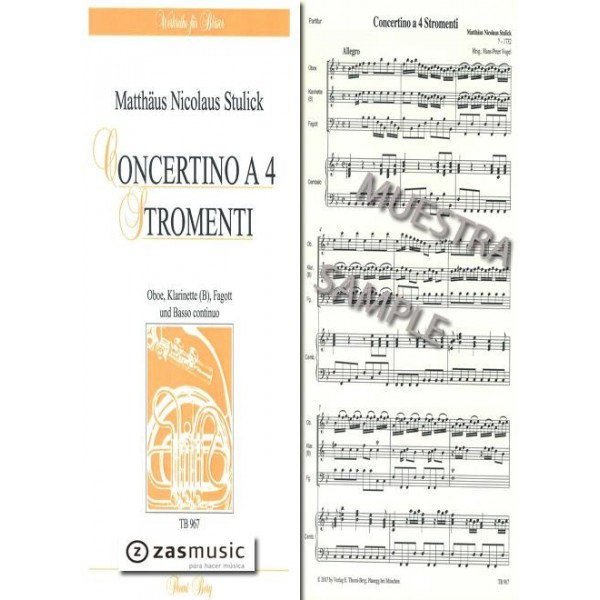 Stulick: Concertino a 4 stromenti