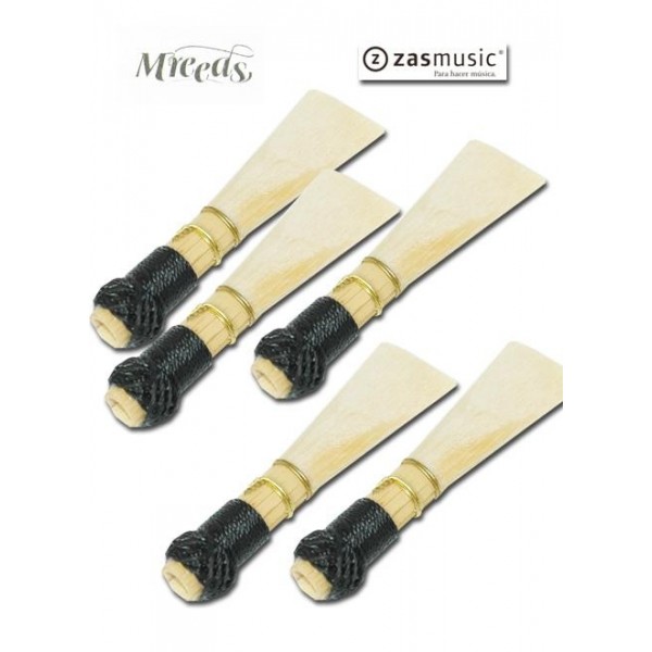Pack 5 cañas fagot profesionales MReeds