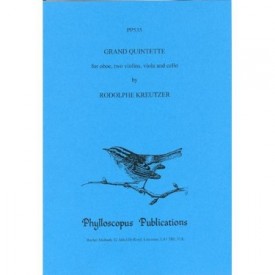 Kreutzer: Grand Quintette for oboe, two violins, viola and cello