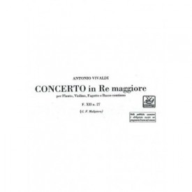 Vivaldi: Concerto in Re Maggiore F. XII n 27 RV 91