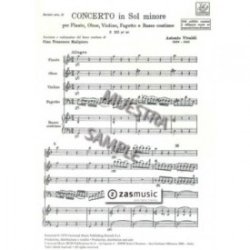 Vivaldi: Concerto in Sol Minore pF. XII nº 20 RV 105