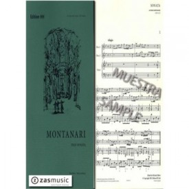 Montanari: Trio Sonata. Two Oboes and Basso Continuo