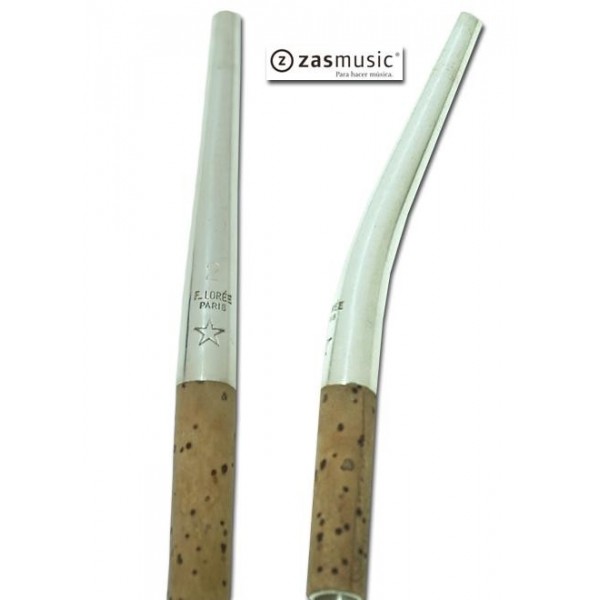 Bocal con baño de plata para corno inglés  LORÉE