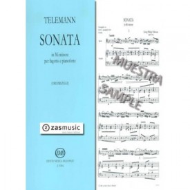 Telemann: Sonata in mi minore per fagotto e pianoforte