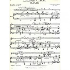 Schumann: Adagio and Allegro in Ab major, op. 70 para oboe y piano