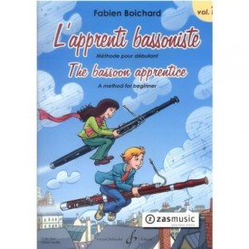 Boichard, Fabien: The bassoon apprentice a method for beginner. Vol.1