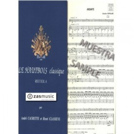 Caurette, André and Classens, Henri: Le hautbois classique. Recueil A
