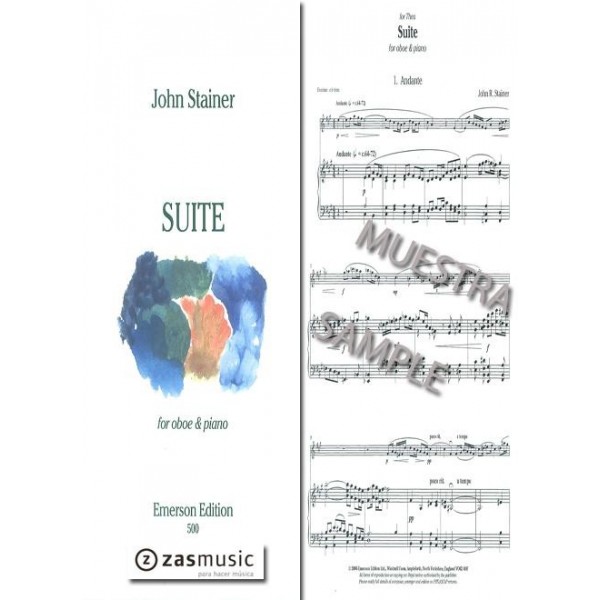 Stainer, R. John: Suite for Oboe & Piano