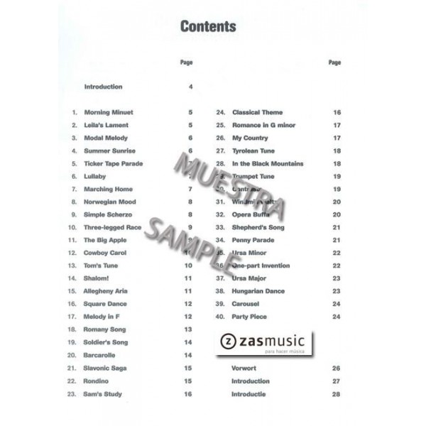 Sparke, Philip: Skilful studies. 40 Progressive studies for oboe