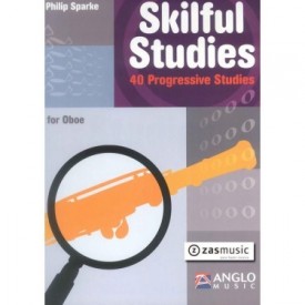 Sparke, Philip: Skilful studies. 40 Progressive studies for oboe