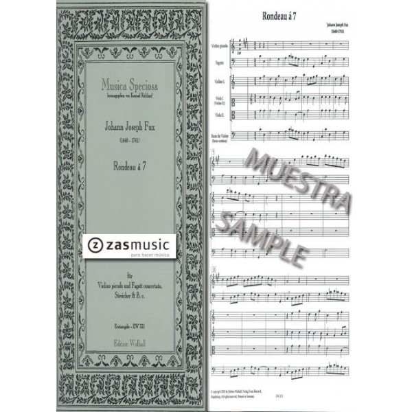 Fux: Rondeau á 7