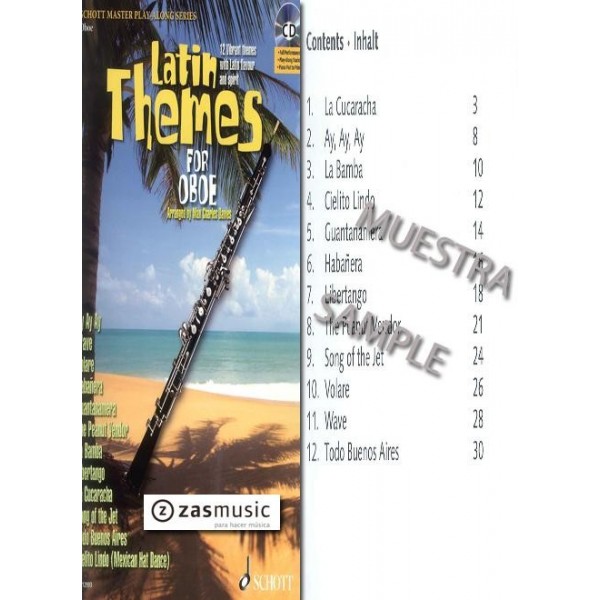 Charles: Latin Themes for oboe
