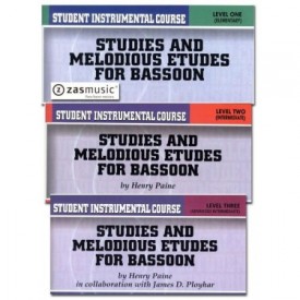 Paine: Studies and melodious etudes for Bassoon