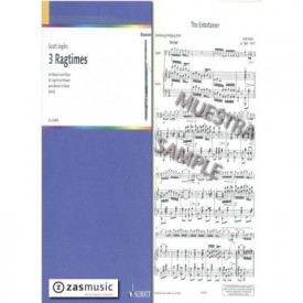 Joplin: 3 Ragtimes for Bassoon and Piano.
