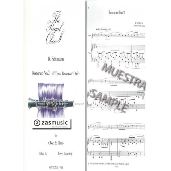 Schumann: The regal oboe. Romance No.2 of Three Romances Op.94