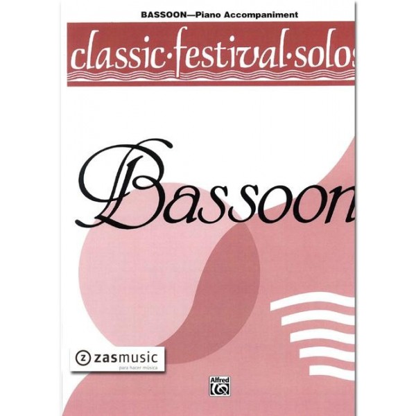 Classic Festival Solos for Bassoon.