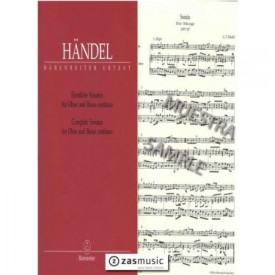 Handel: Complete Sonatas para oboe y bajo continuo