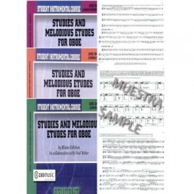 Blaine Edlefsen and Fred Weber: Studies and melodious etudes for oboe