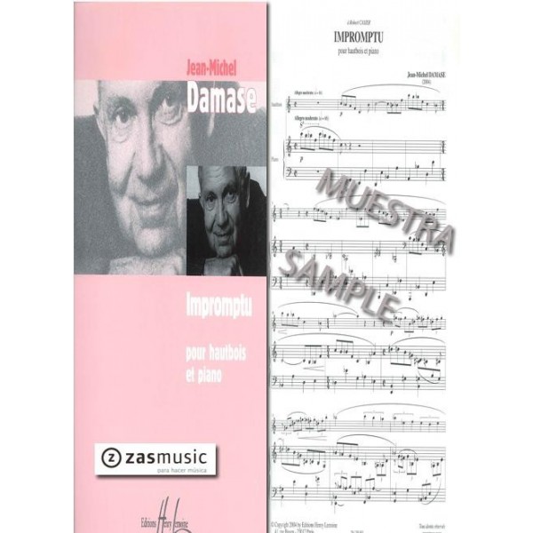 Damase: Impromptu pour hautbois et piano