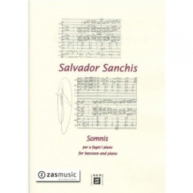 Salvador Sanchis Durà: Somnis per a fagot i piano, Editorial Brotons