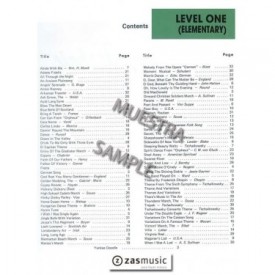 Edlefsen, Blaine and Weber, Fred: Tunes for Oboe technic (level one - elementary)