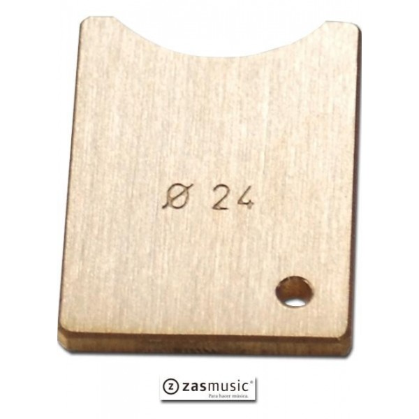 Gauge 24 mm para selección pala fagot Rieger