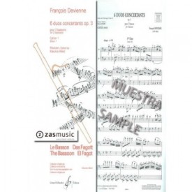 Devienne: Six duos concertants op. 3 para fagot