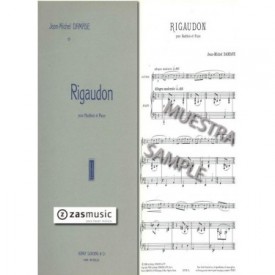 Damase, Jean-Michel: Rigaudon pour hautbois et piano
